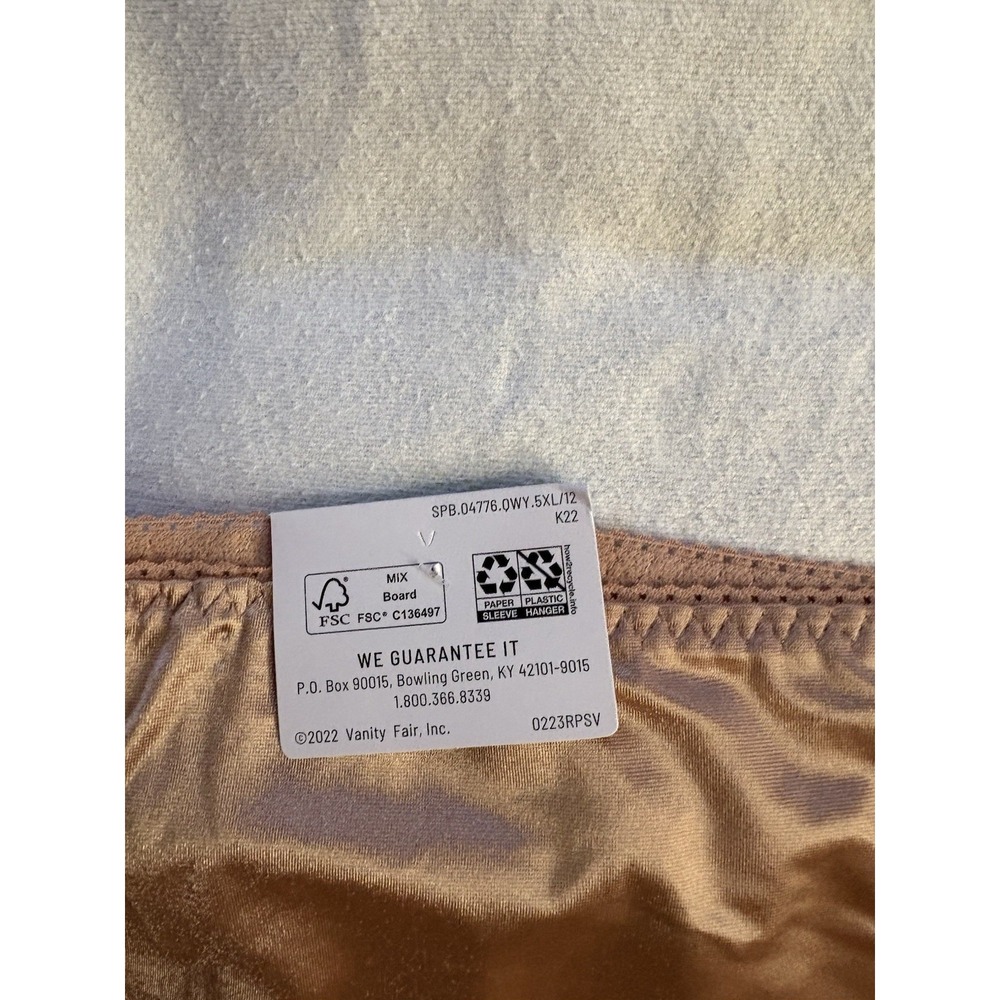 NEW Vanity Fair Radiant Collection Light Control Undershapers 3 Pack Hi-Cut 5XL - Picture 5 of 5